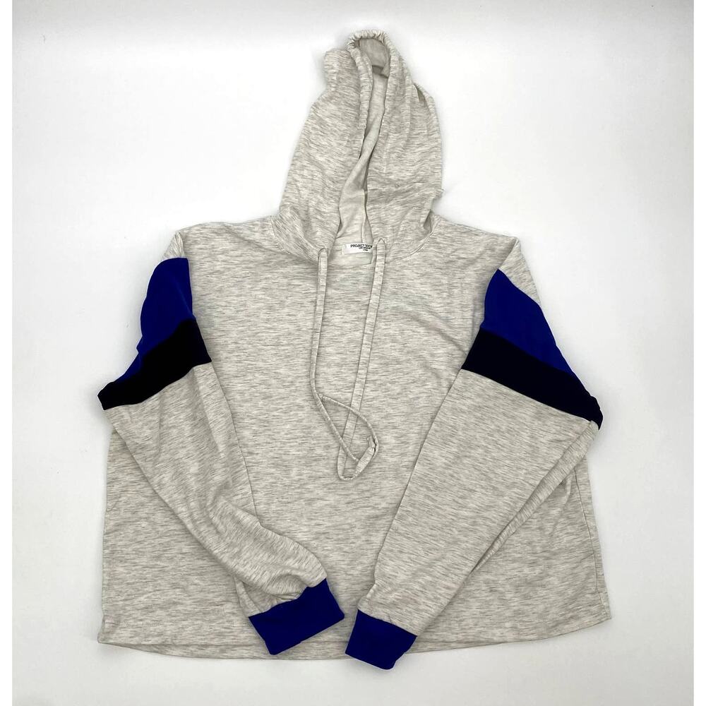 Project Social T short lightweight hoodie Top Women's Sz L NWOT